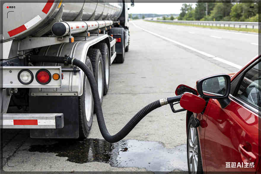 海城区汽车救援送水案例